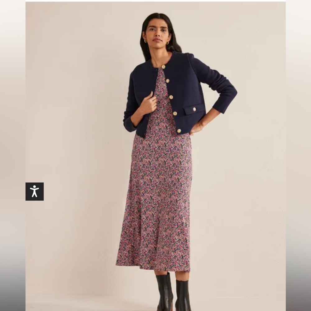 New with tags never worn Bodén dress size 6p floral pattern